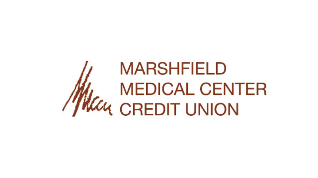 Marshfield Medical Center Credit Union logo.