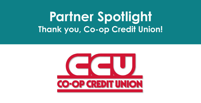 Thank you, Co-op Credit Union